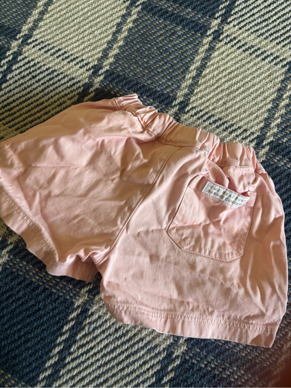 The Beaufort Bonnet Company Light Pink Cotton Kids Shorts